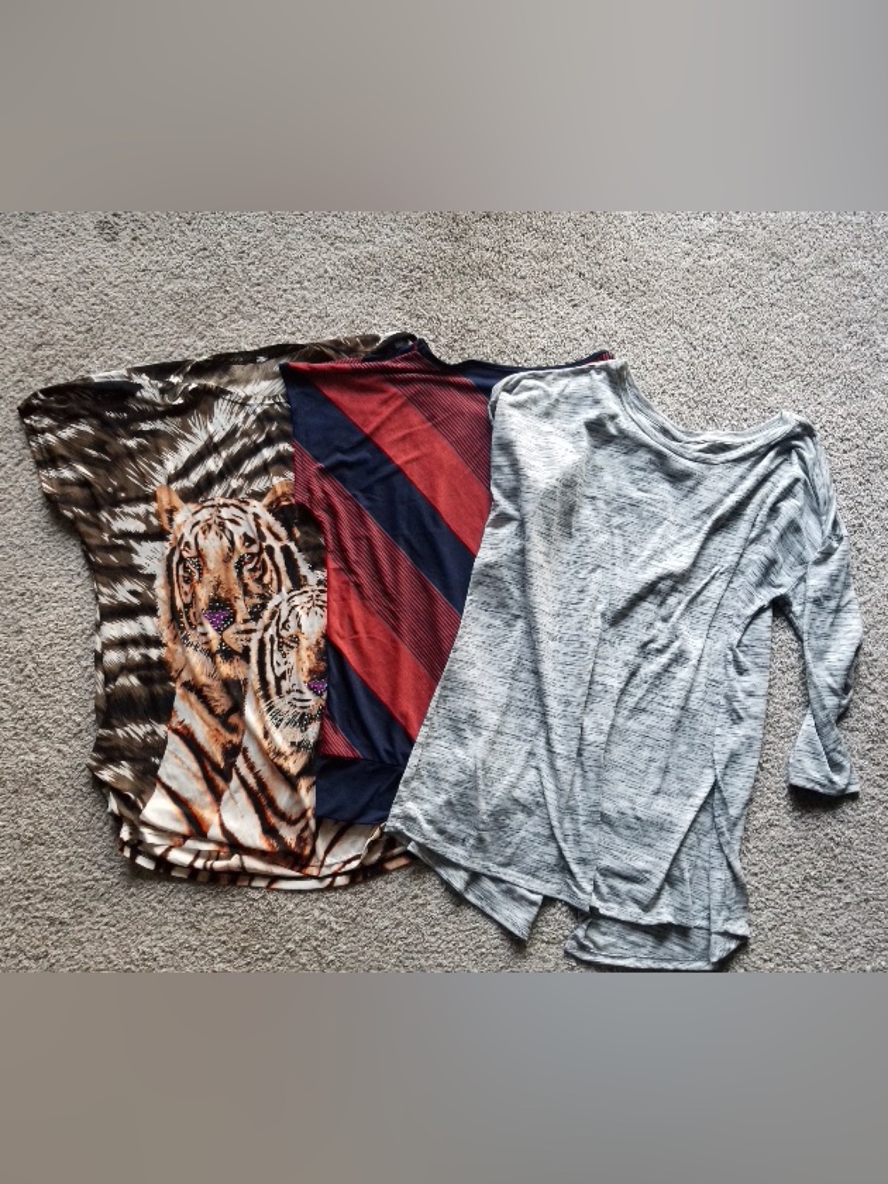3 long tunic tops bundle no tag